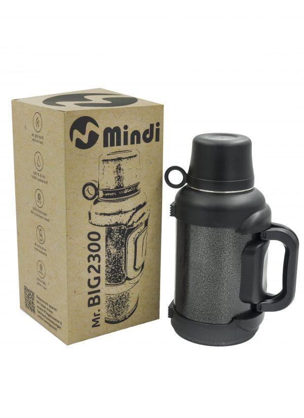 Mindi Mr Big 2.3L Isolierflasche schwarz