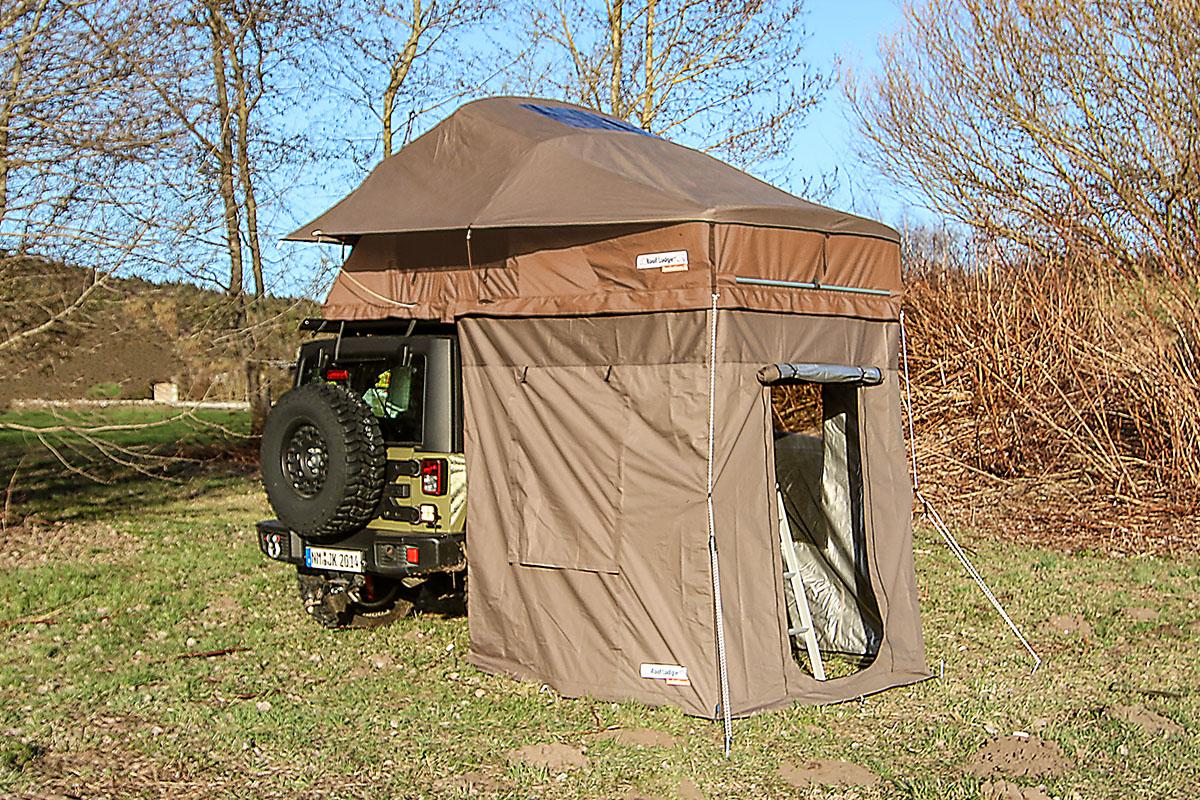 Roof Lodge Evolution 2 Extended mit Bodenzelt