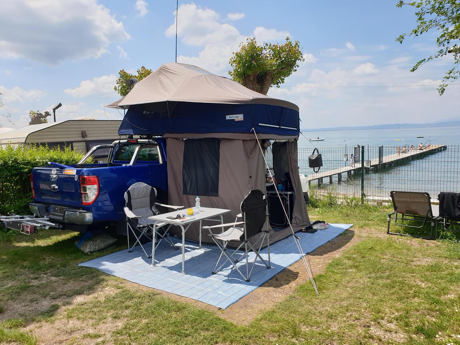 Roof Lodge Evolution 2 Extended blau