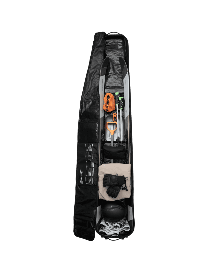 Snow Roller Pro 70L - Black Out 