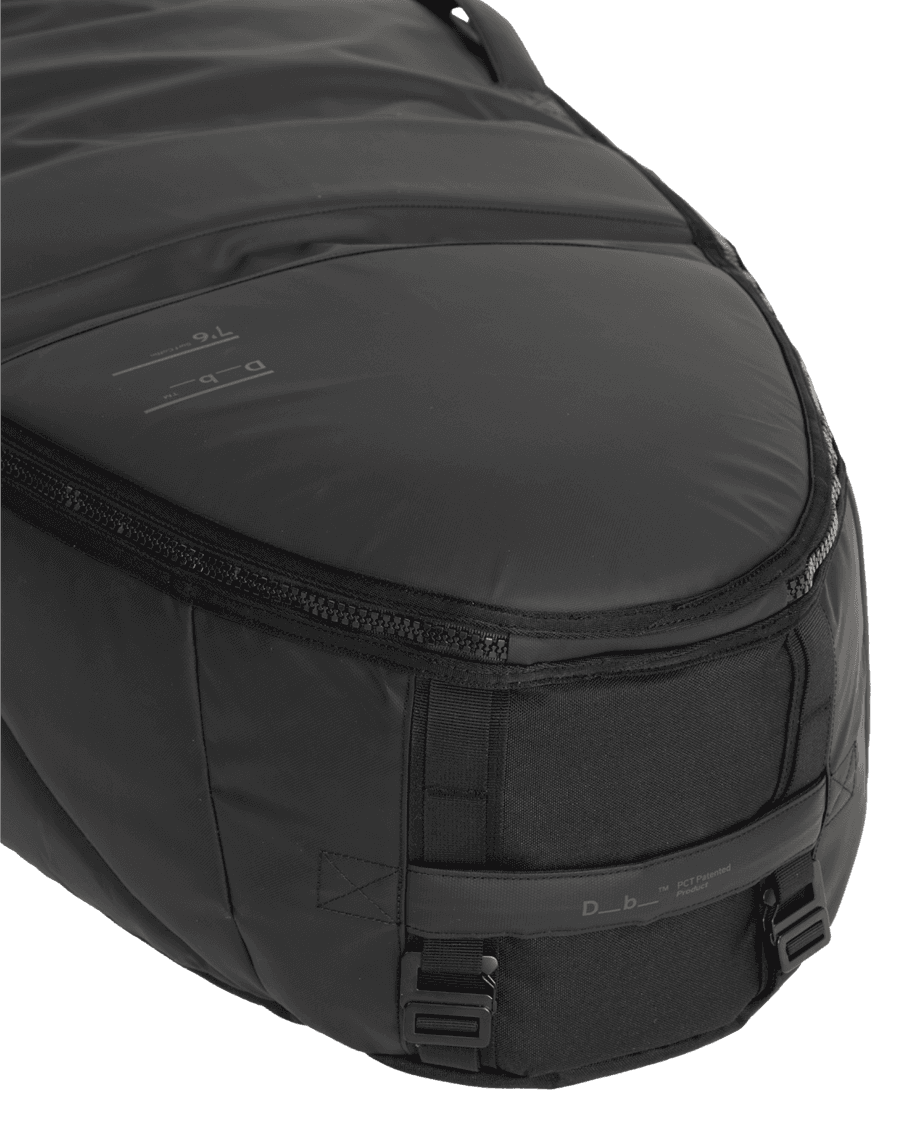 Surf Pro Coffin 7'6 (Mid-length) - Black Out 