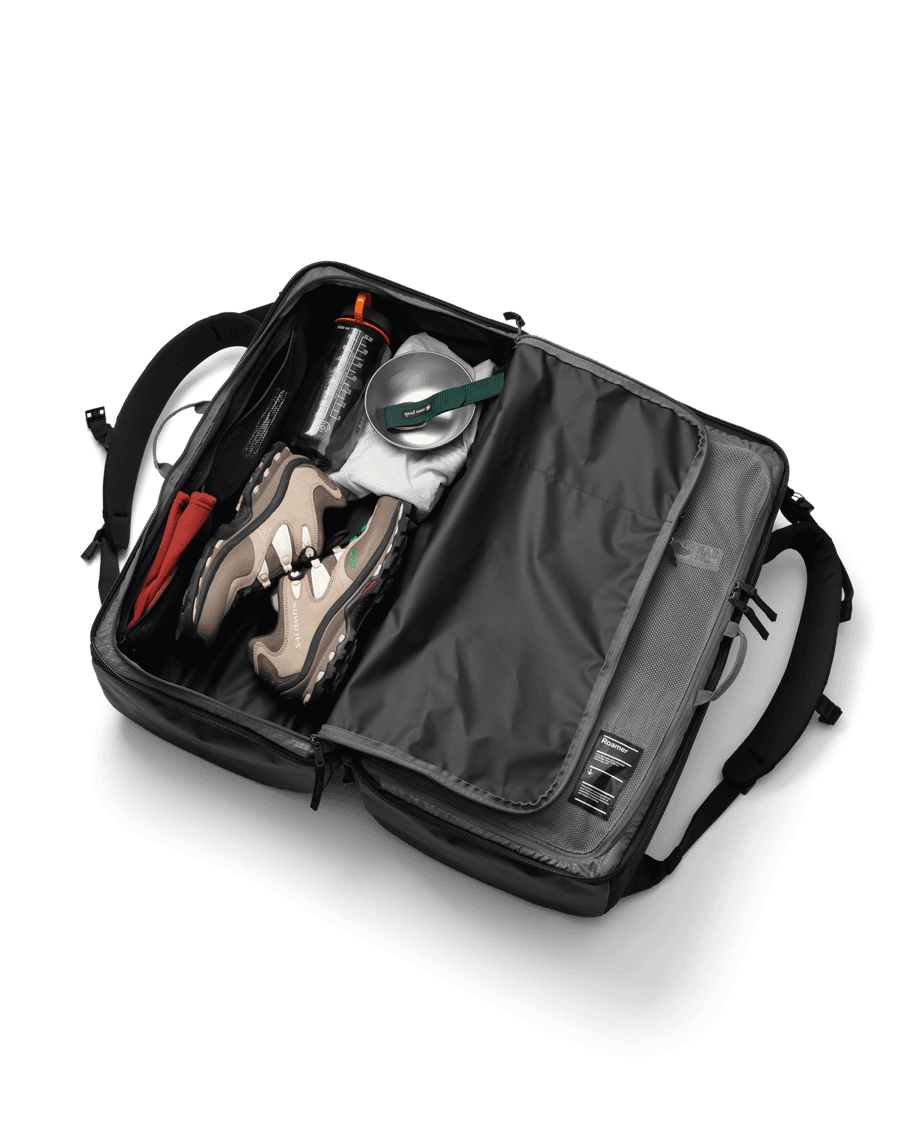 Roamer Pro Split Duffel 70L - Black Out / Blue Hour