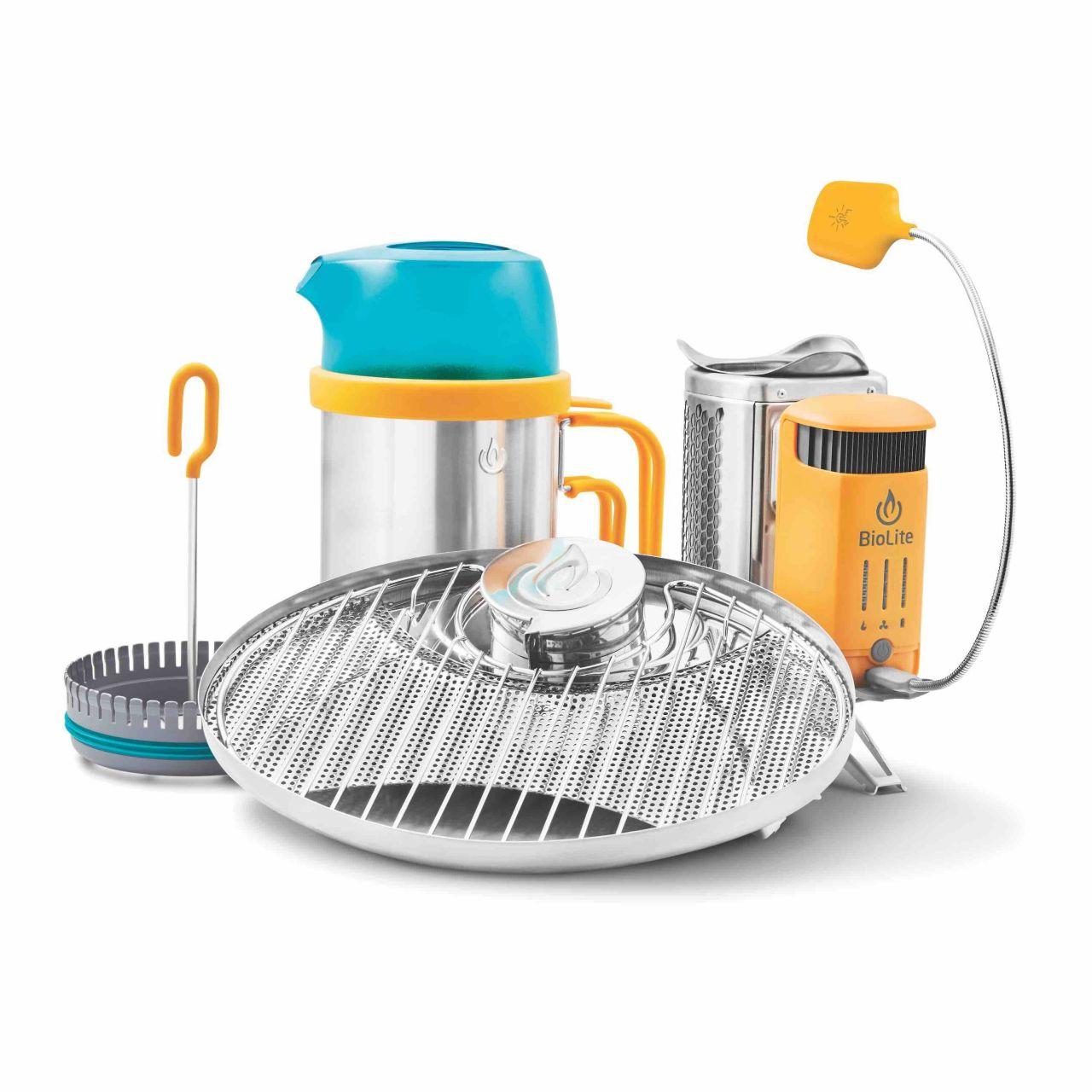 BioLite CampStove Komplett-Kochset  und Grill