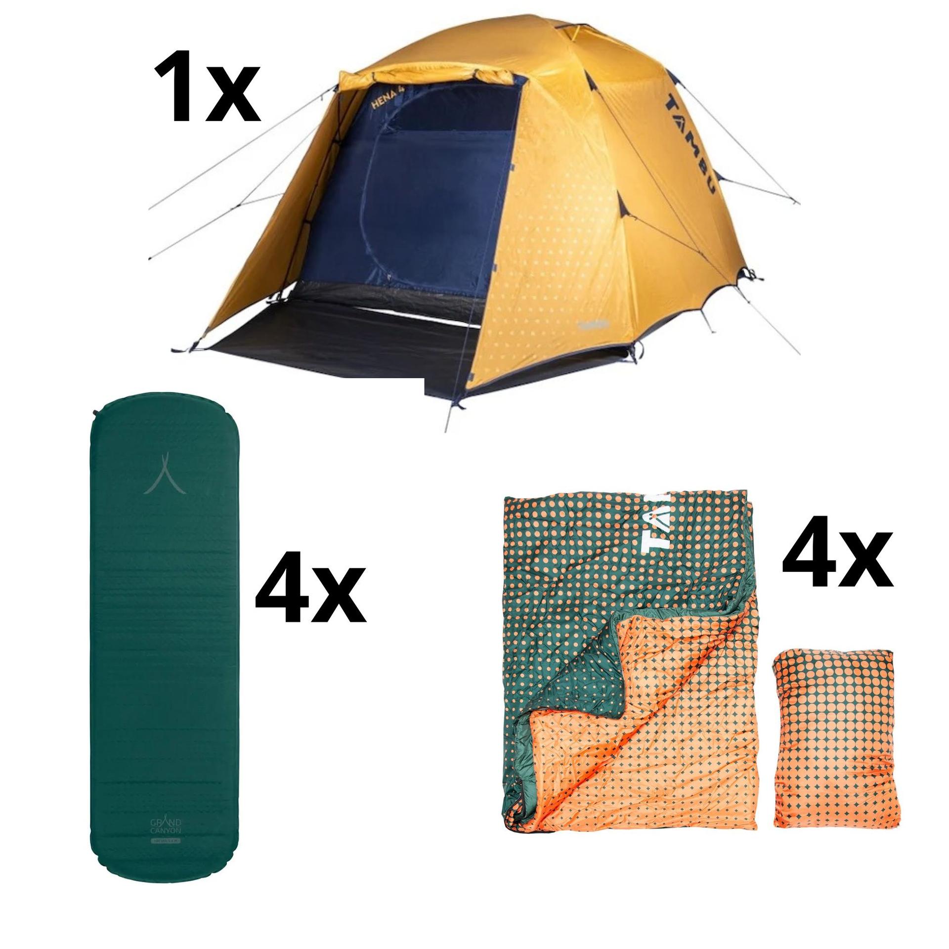 Festival Camping Set - 4 Personen