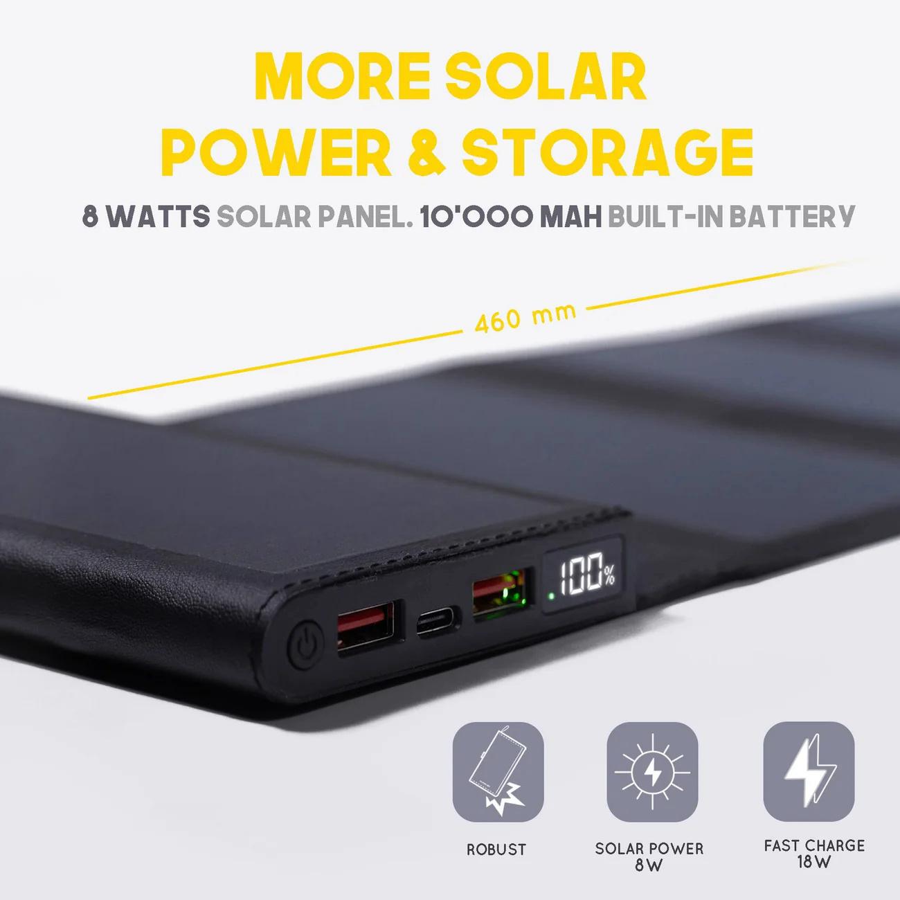 Sunslice Electron Solar Power Bank