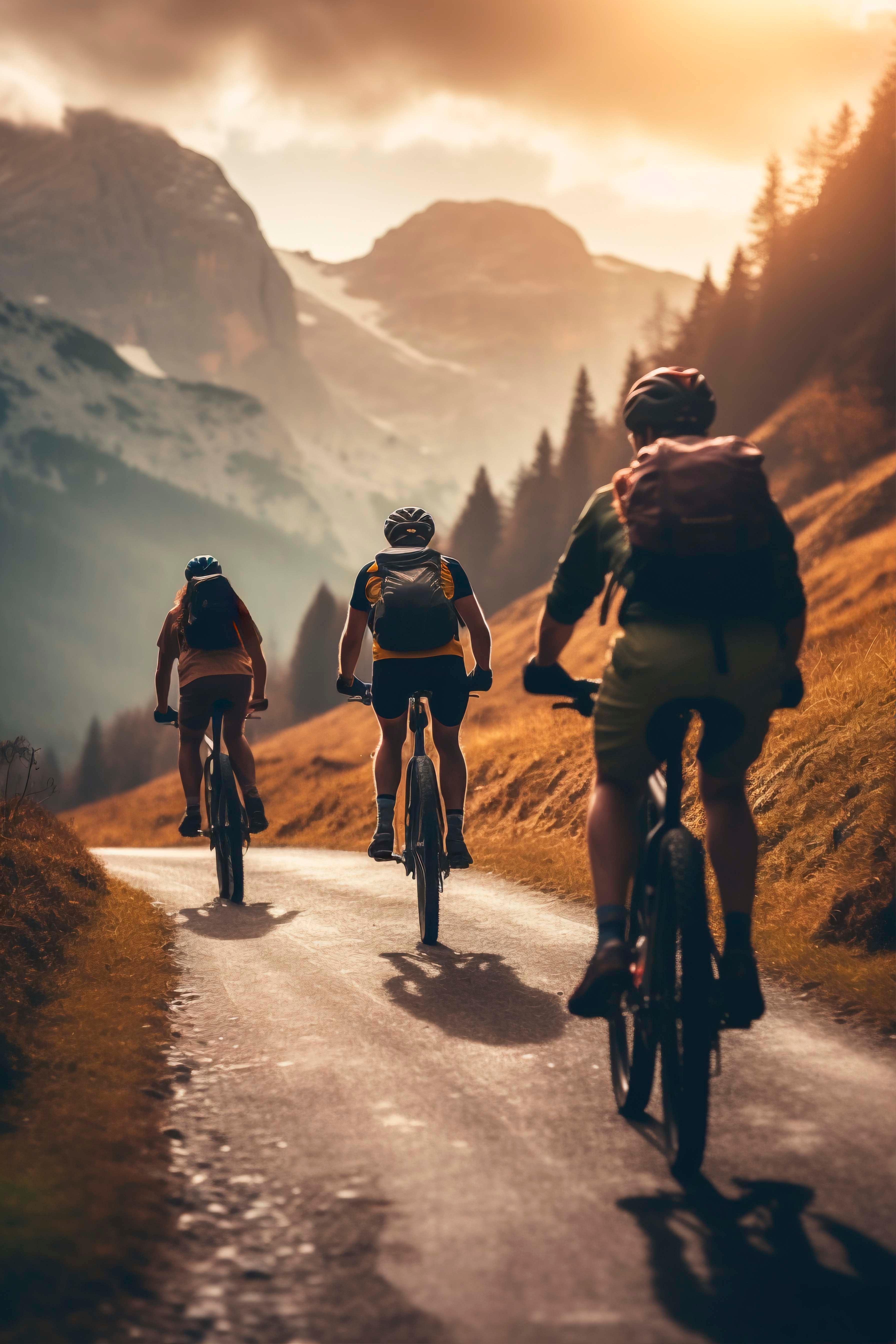Biking
